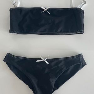 Frankies bikinis x Gigi Hadid Taurus Shine bralette bikini top and bottoms